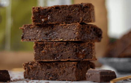 Fitness recept: Vláčne cuketové brownies s čokoládou