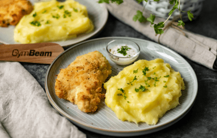 Fitness recept: Pečené rezne so zemiakovou kašou