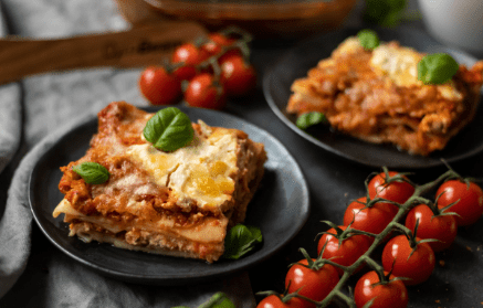 Fitness recept: Lasagne s kuracím mäsom a ricottou