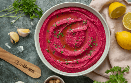 Fitness recept: Hummus z cíceru a červenej repy