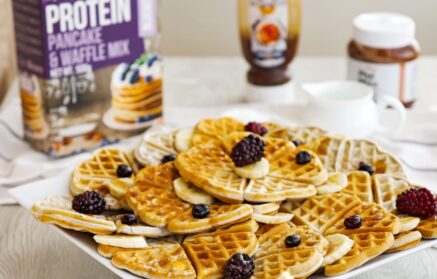 Fitness recept: Rýchle raňajkové wafle z dvoch surovín a s poriadnou dávkou bielkovín