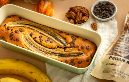 Fitness recept: Proteínový banánový chlebíček