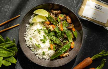 Fitness recept: Vegánske stir-fry s tofu a zeleninou