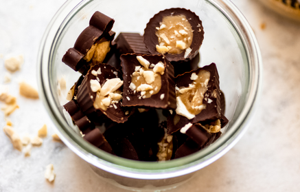 Fitness recept: Čokoládové pralinky plnené orechovým maslom
