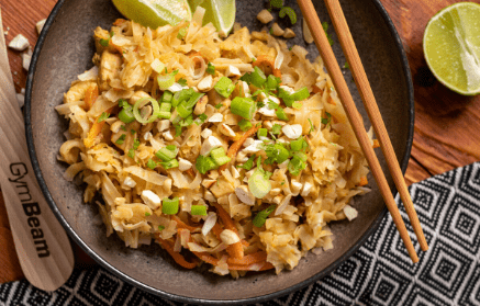 Fitness recept: Pad Thai s kuracím mäsom a zázvorom