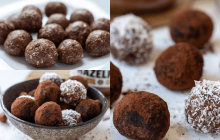 Fitness recept: Čokoládové truffles s orieškami obohatené o proteín